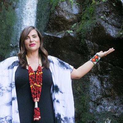 waterfall shamanic healing Utah mountains
